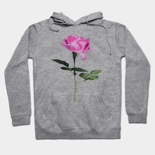 Watercolor rose Hoodie